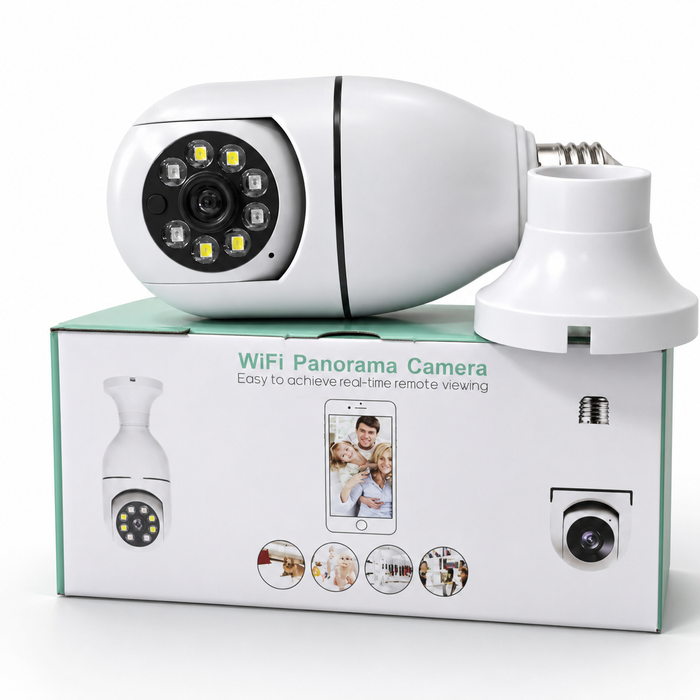 360 degree WiFi bulb security camera for home and shop in Uganda