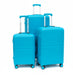 3 Piece Hard Shell Luggage Set with Spinner Wheels – Blue Travel Suitcases Uganda