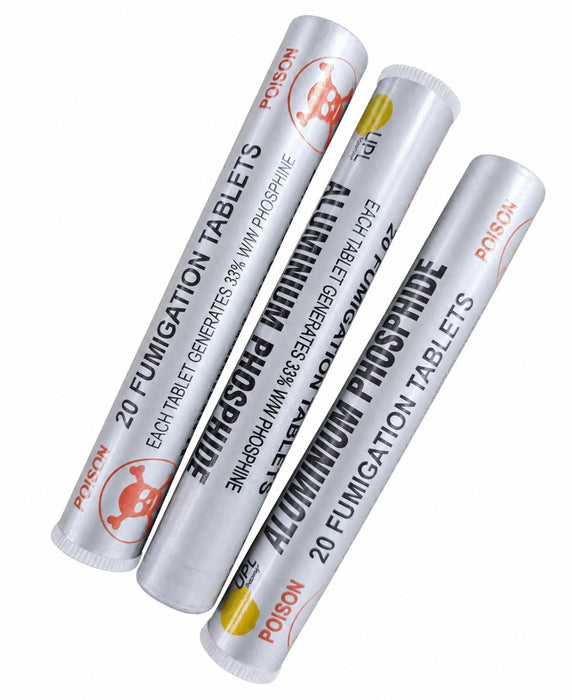 Aluminium Phosphide 33% professional fumigation tablets 20-tablet tubes