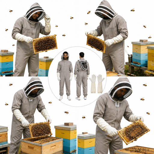 Full body beekeeping suit with veil and gloves for beekeepers KampalaShoppers Uganda