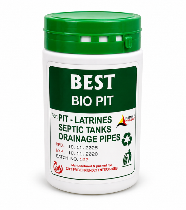 Best Bio Pit For Pit latrine septic tank and Drainage pipes Treatment