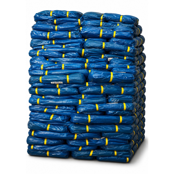 Blue Tarpaulins 4x5 5 Pcs