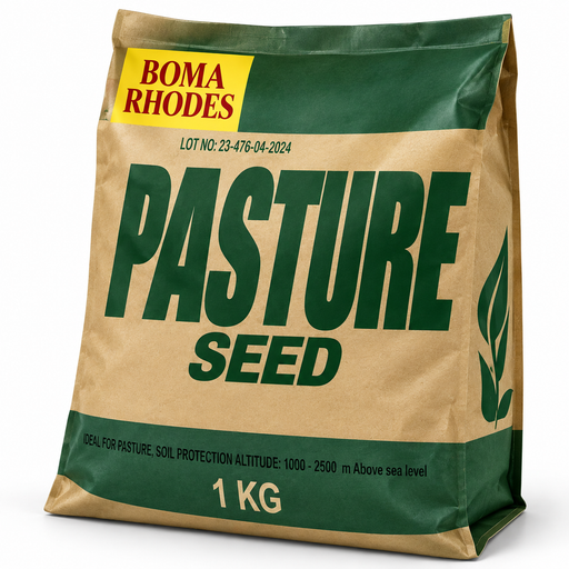 Boma Rhodes Pasture Grass Seeds 1KG for livestock grazing and fodder in Uganda