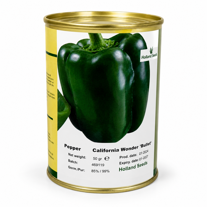 Green pepper seeds California Wonder 50g