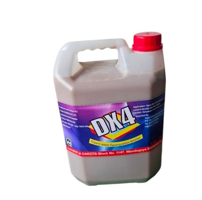 DX4 Organic Waste Decomposition Solution-a bio-digester For pit latrine and septic Tanks