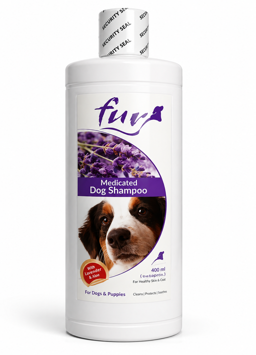 FUR Medicated Dog Shampoo 400ml for dogs and puppies in Uganda