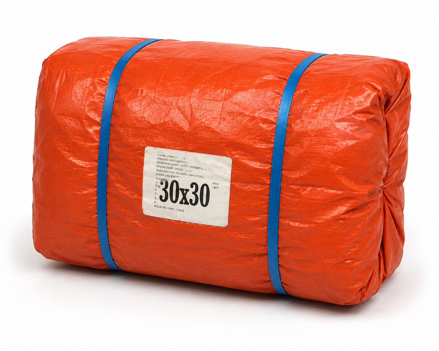 Heavy duty orange 30x30 tarpaulin waterproof cover bundle Uganda
