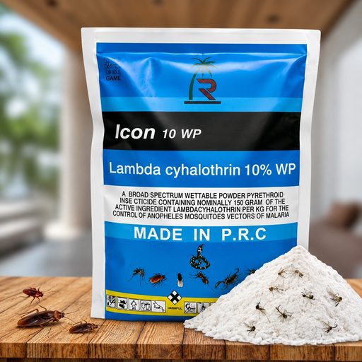Icon 10 WP Lambda Cyhalothrin 10% insecticide for mosquito and pest control Uganda