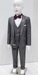 Kid’s grey 3-piece suit for boys wedding and formal wear in Kampala Uganda
