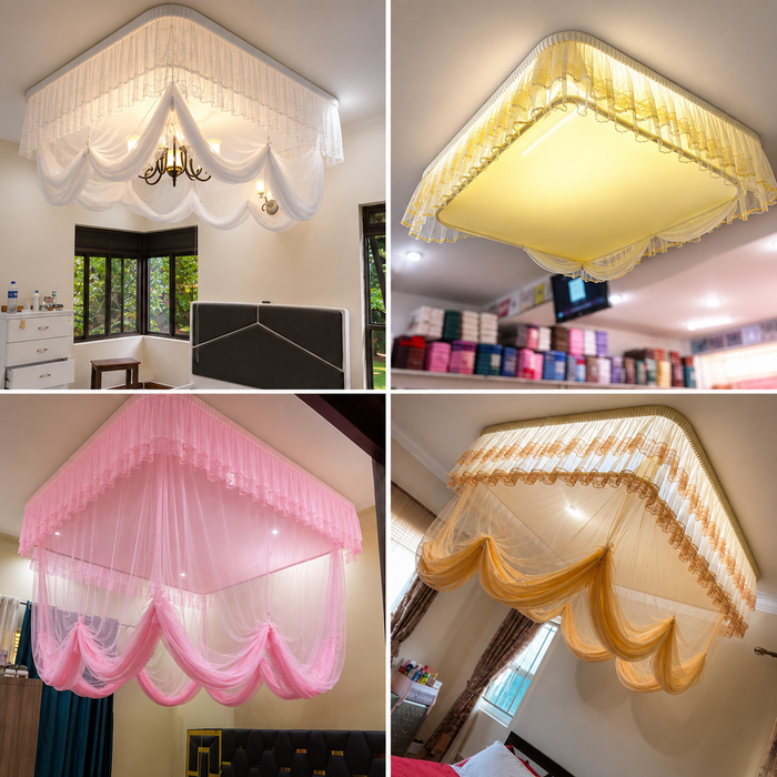 Luxury ceiling hanging mosquito net for 5x6 and 6x6 beds KampalaShoppers Uganda
