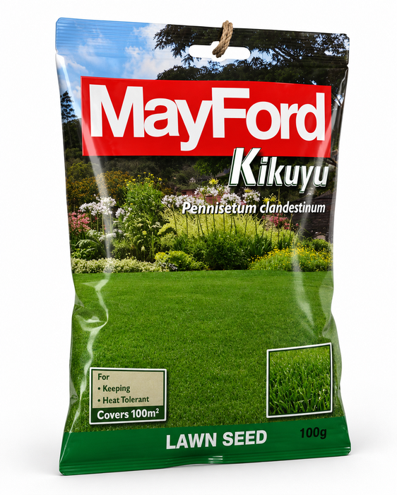 MayFord Kikuyu lawn grass seeds 100g for gardens and landscaping in Uganda