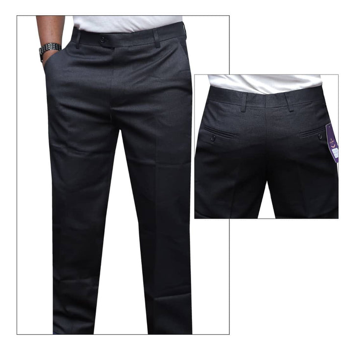 Men’s black formal trousers classic office and suit pants Uganda