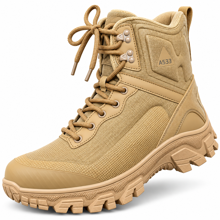 Men’s desert khaki tactical military combat security boots in Uganda – KampalaShoppers