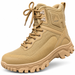 Men’s desert khaki tactical military combat security boots in Uganda – KampalaShoppers