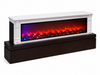 Modern electric fireplace with realistic flame effect for living room in Uganda KampalaShoppers