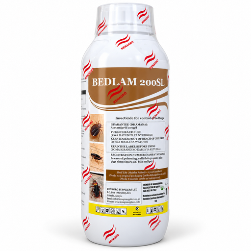 Odorless bedbugs and cockroaches insecticide 1 litre bottle for pest control in Uganda