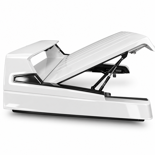 White fiberglass pickup truck canopy hardtop with lift-up window Uganda