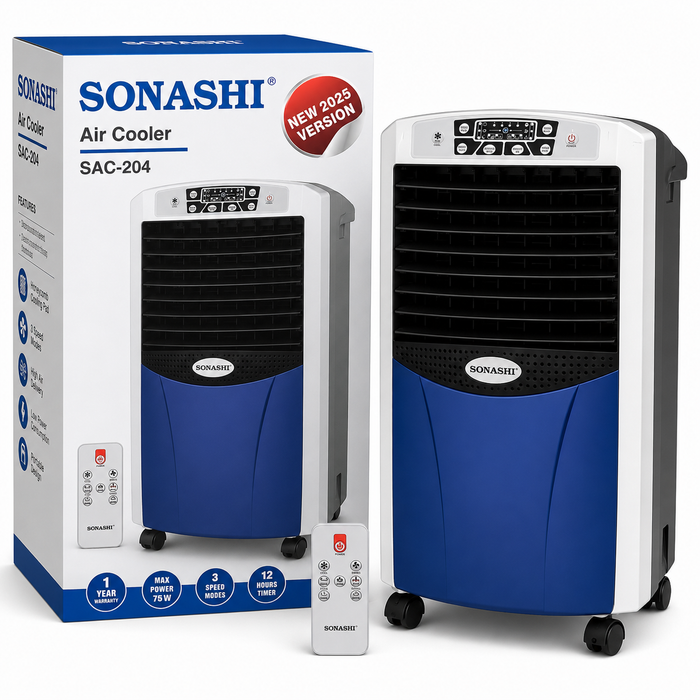 SONASHI SAC-204 75W portable air cooler with remote control in Uganda – KampalaShoppers