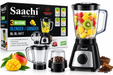 Saachi 3-in-1 600W blender and grinder with 1.5L jar and grinder Uganda