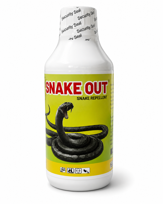 Snake Out Snake Repellent 1L bottle for outdoor snake deterrence in Uganda
