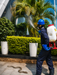 Professional pest control technician providing snake and rat control services in Kampala Uganda