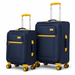 Soft shell luggage set with spinner wheels and telescopic handles in Uganda