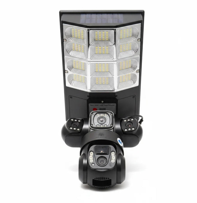 Solar security light with CCTV camera outdoor solar street light Uganda