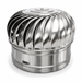 Stainless steel wind powered roof turbine ventilator for buildings in Uganda