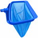 Blue swimming pool cleaning leaf skimmer net for removing debris in Uganda