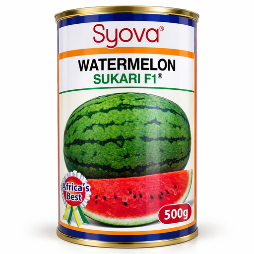 Syova Sukari F1 watermelon seeds 500g pack for sale in Uganda at KampalaShoppers