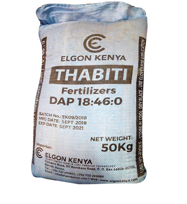 THABITI DAP 18:46:0 planting fertilizer 50KG bag in Uganda