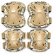 Tactical camouflage knee and elbow pads 4-piece protective gear set in Uganda – KampalaShoppers