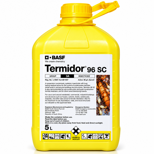 Termidor 96 SC 5L termite control insecticide in Uganda