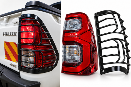 Toyota Hilux Revo red and clear rear tail lamp replacement assembly in Uganda