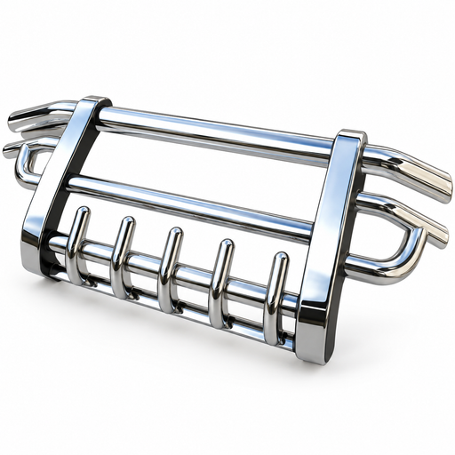 Chrome Toyota Land Cruiser front guard bull bar bumper protection Uganda
