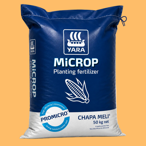 Yara MiCROP Planting Fertilizer 50kg bag for crop farming in Uganda