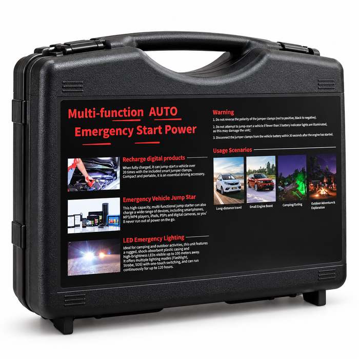 Portable Car Jump Starter with Air Compressor 12V – Car Battery Booster Uganda
