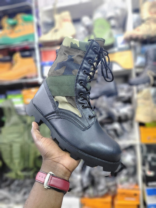 Military Combat Boots for Men in Uganda – Tactical Army & Security Boots