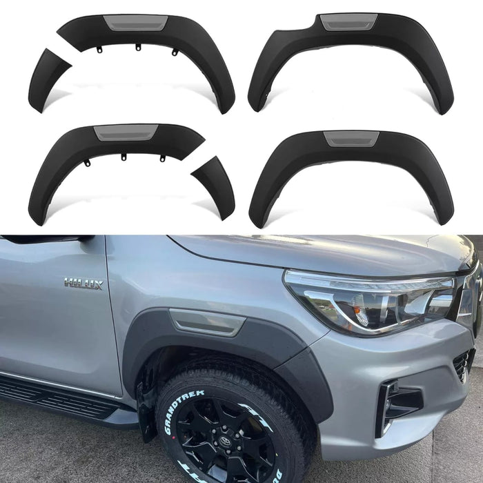 Toyota Hilux Revo Wheel Arch Mouldings / Fender Flares – 4-Piece Set Uganda