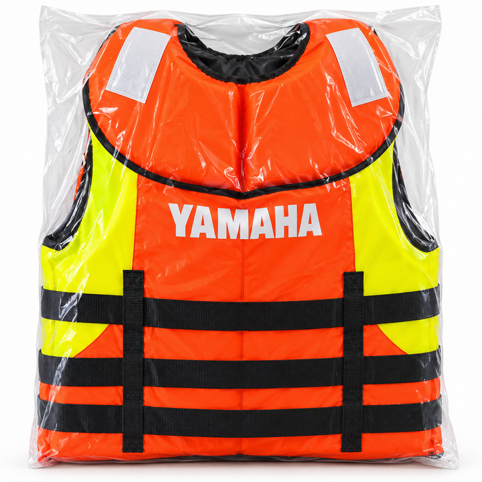Yamaha Life Jacket 120kg – Orange High-Visibility Safety Vest- Uganda
