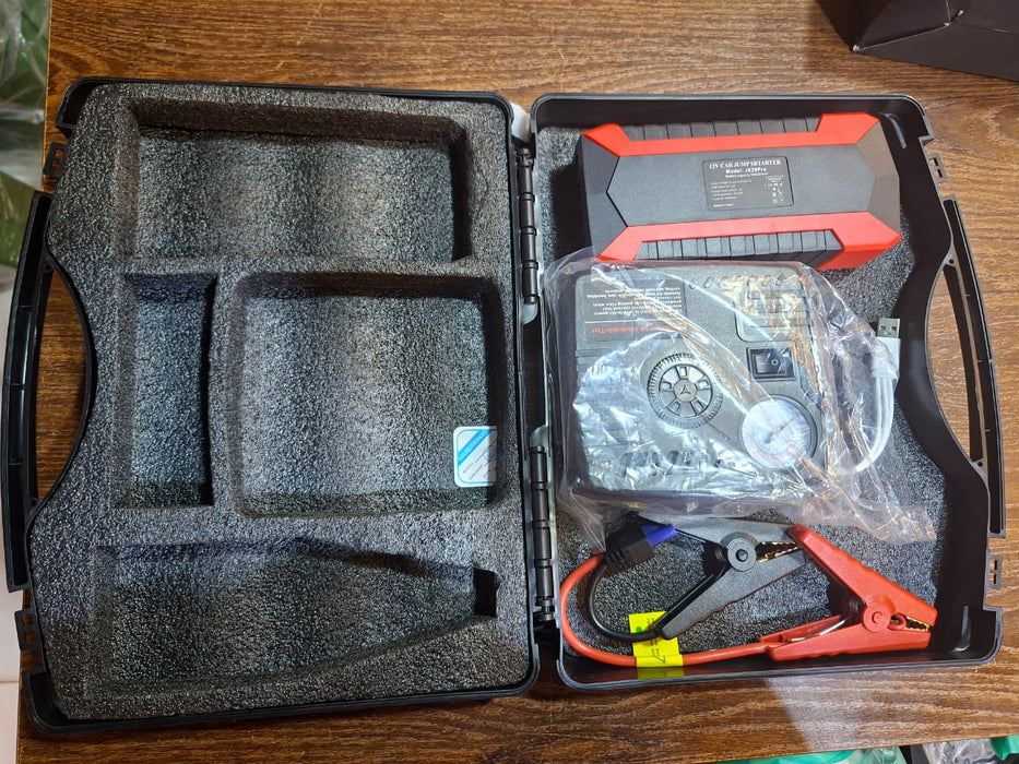 Portable Car Jump Starter with Air Compressor 12V – Car Battery Booster Uganda