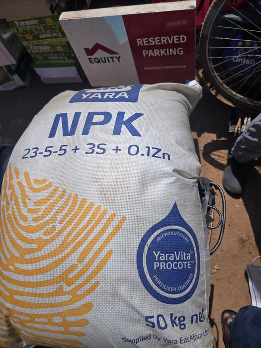 Yara NPK 23-5-5 + 3S + 0.1Zn for Young Coffee-Uganda Kampala