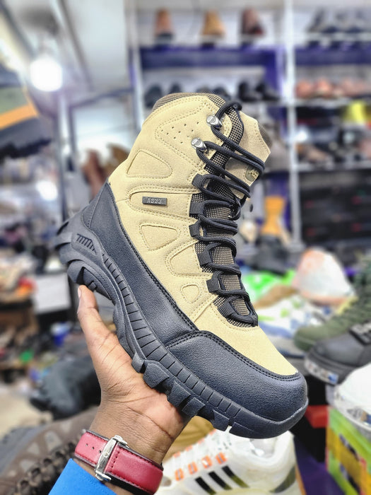 A533 Men’s Tactical Boots – Khaki Security, Combat & Hiking Boots Uganda