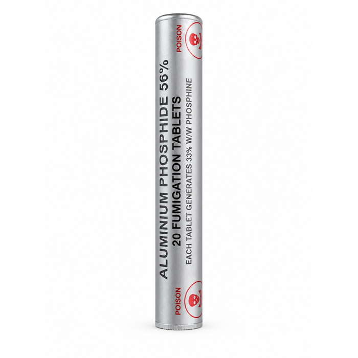 Aluminum phospide Fumigant 20 tablets For snakes rats