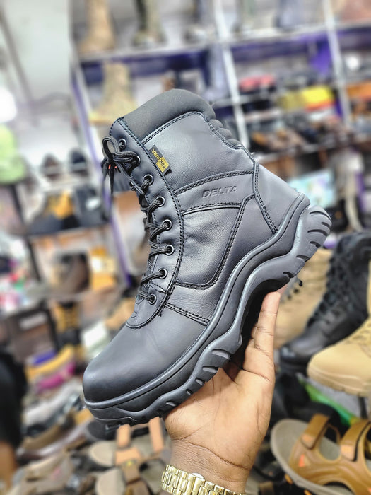 Delta Men’s Tactical Combat Boots – Black Security, Military & Work Boots Uganda