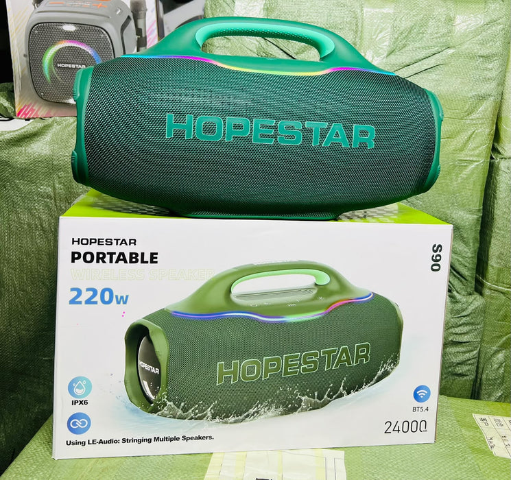HOPESTAR S90 220W Portable Bluetooth Speaker IPX6 24000mAh – Kampala Uganda