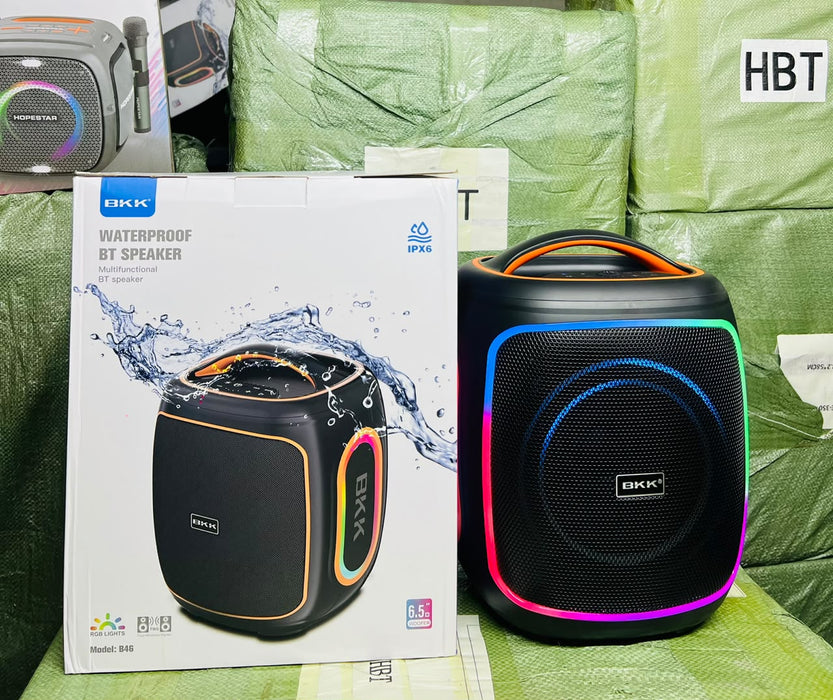 1BKK XG200 Waterproof Bluetooth Speaker with RGB Lights & 6.5-Inch Woofer – Uganda