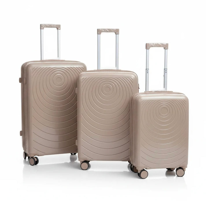 3 Piece Hard Shell Luggage Set with Spinner Wheels – Travel Suitcases Uganda