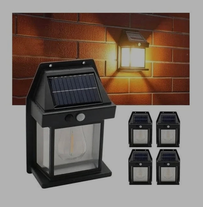 Solar Wall Lantern with Motion Sensor – Waterproof Outdoor Security Light Uganda