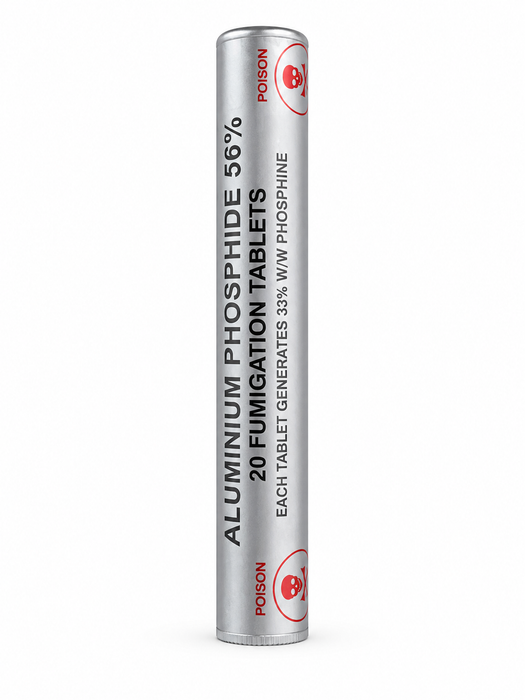 Aluminum phospide Fumigant 20 tablets For snakes, rats